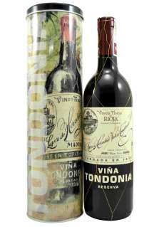 Crno vino Viña Tondonia  - Estuche Lata